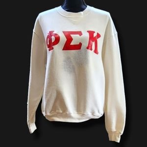 Russell Athletic Long Sleeve Greek Frat Sweater